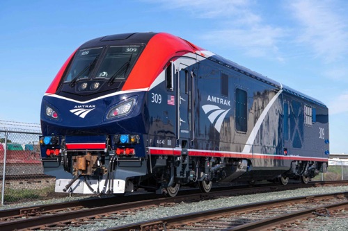 Amtrak Charger with Phase-VII-309